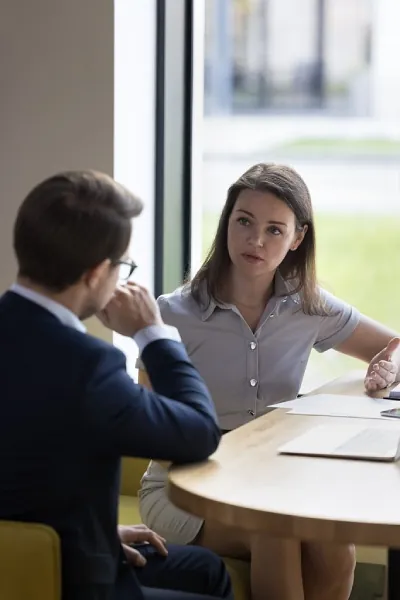 discussion professionnelle